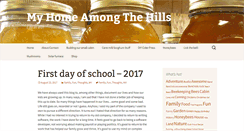 Desktop Screenshot of myhomeamongthehills.com