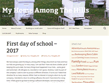 Tablet Screenshot of myhomeamongthehills.com